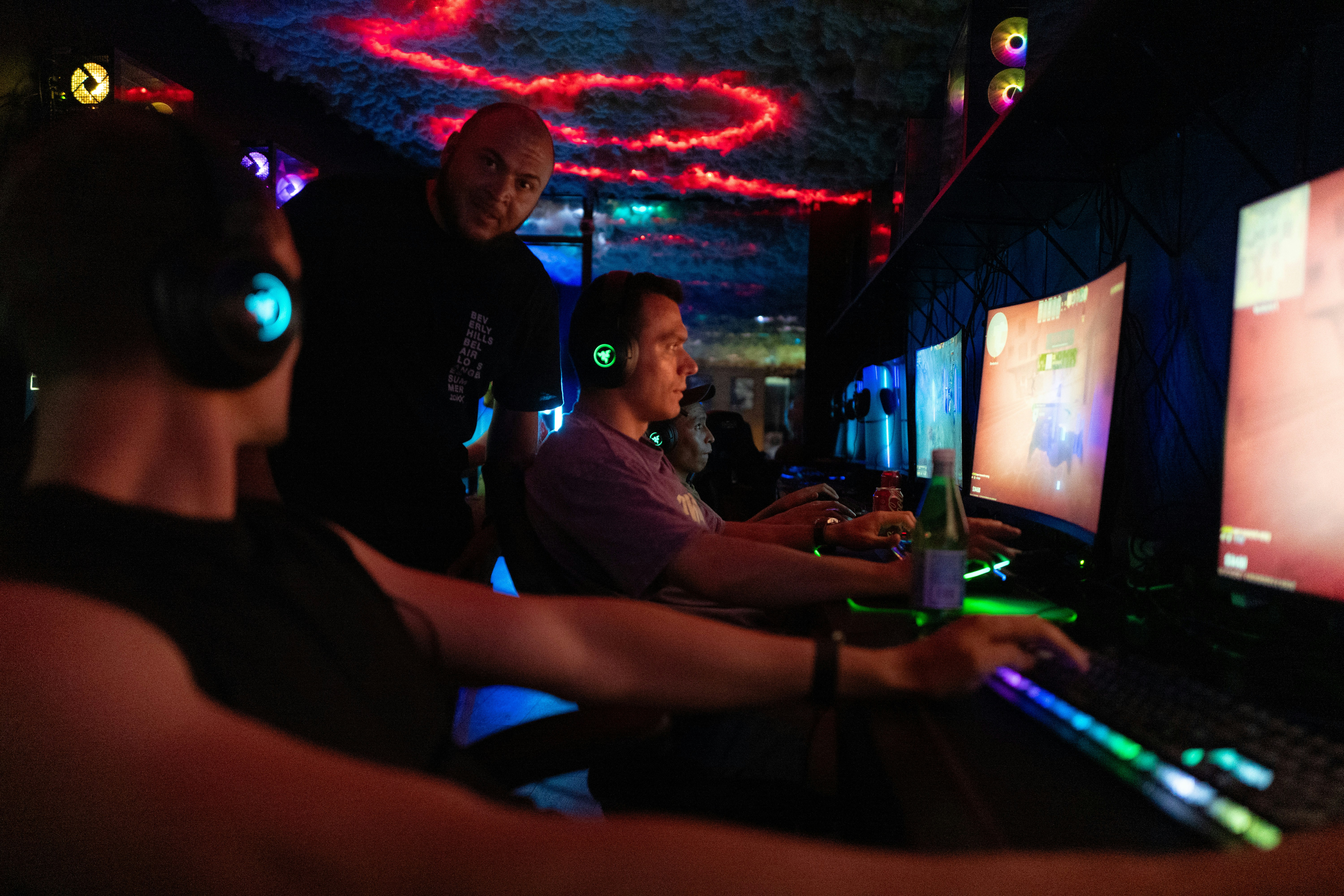 Student Housing Gaming Lounge